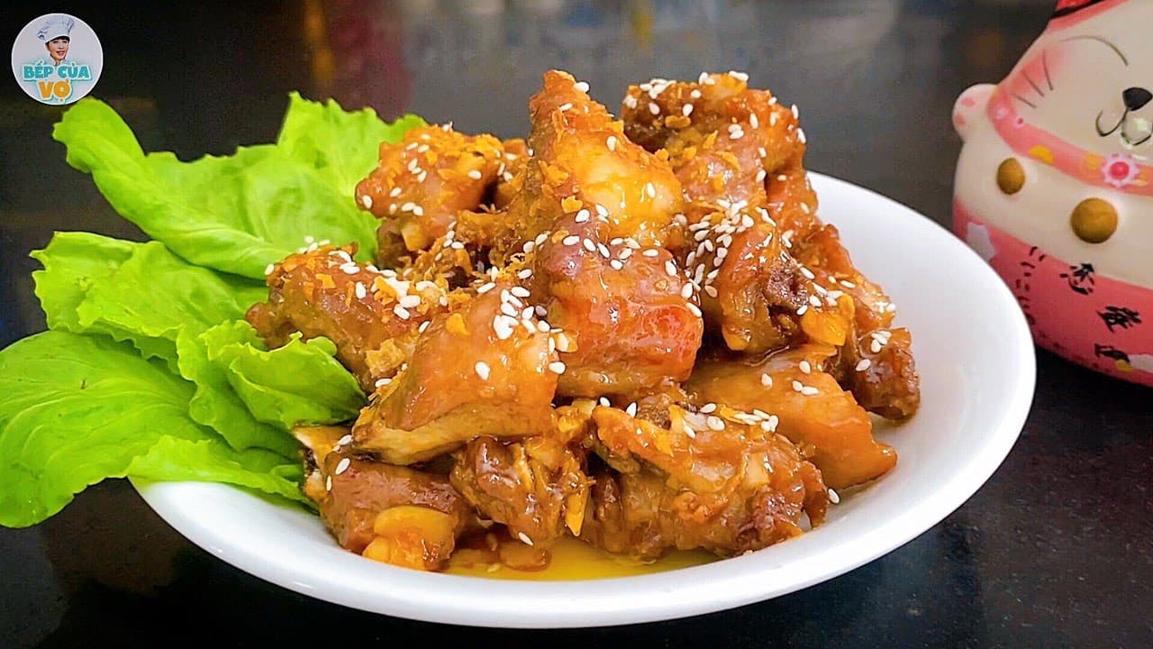 Sườn non sốt bơ tỏi