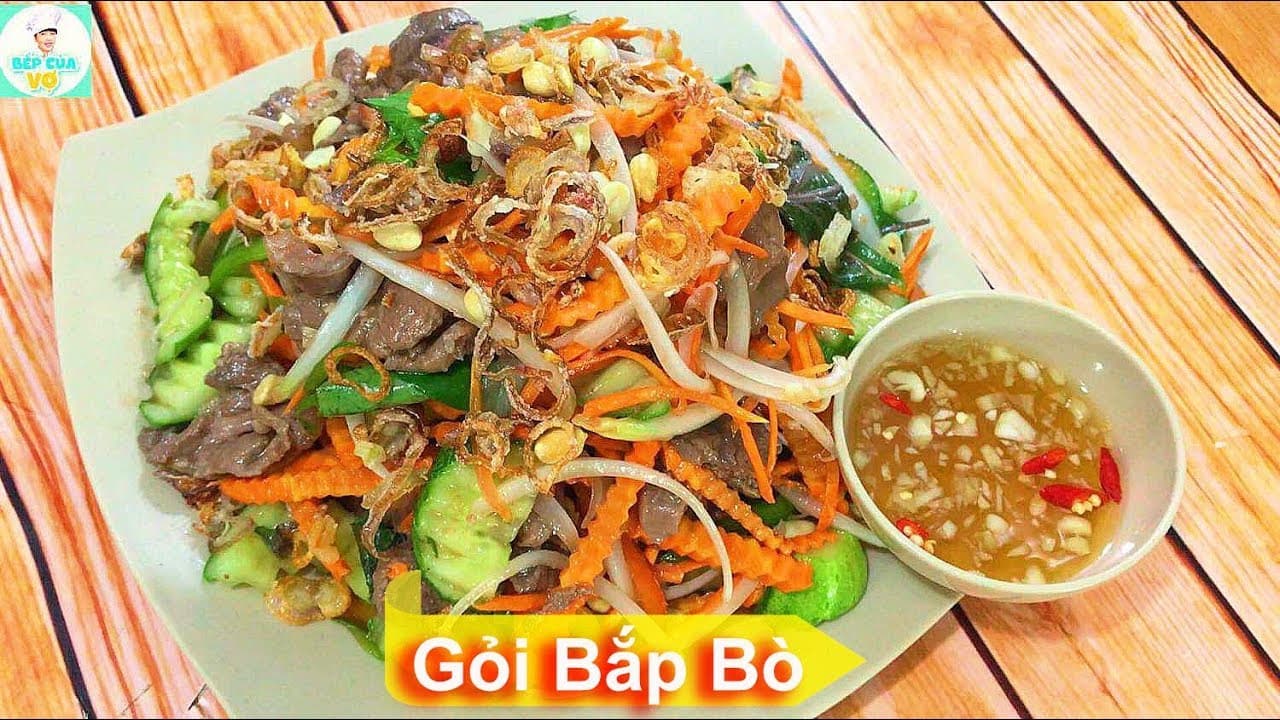 Gỏi bắp bò