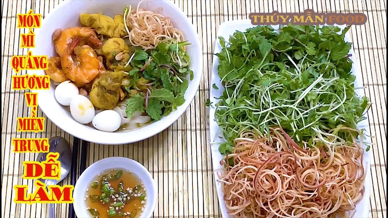 Mì Quảng Gà Trứng Cút