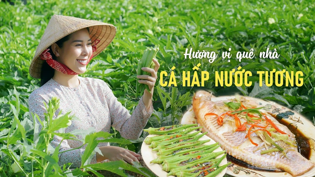 Cá điêu hồng hấp nước tương