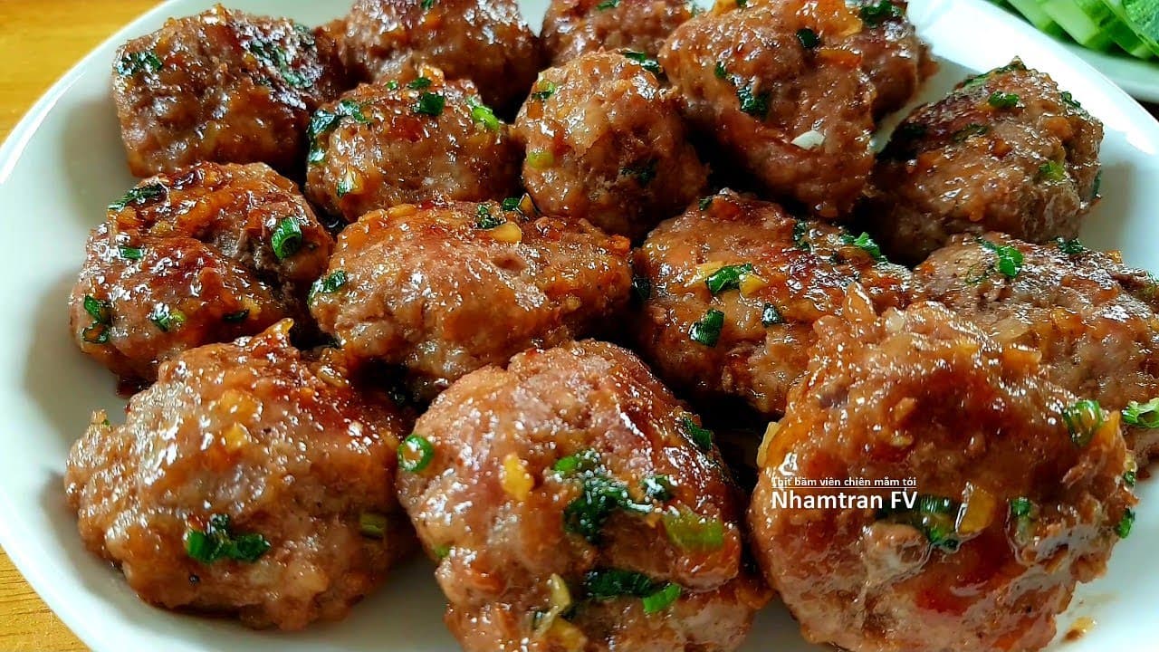 Thịt Xay Chiên