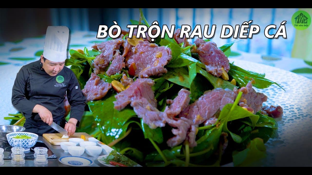 Diếp Cá Trộn Bò