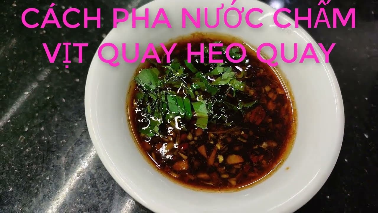 Nước Chấm Heo Quay, Thịt Nướng