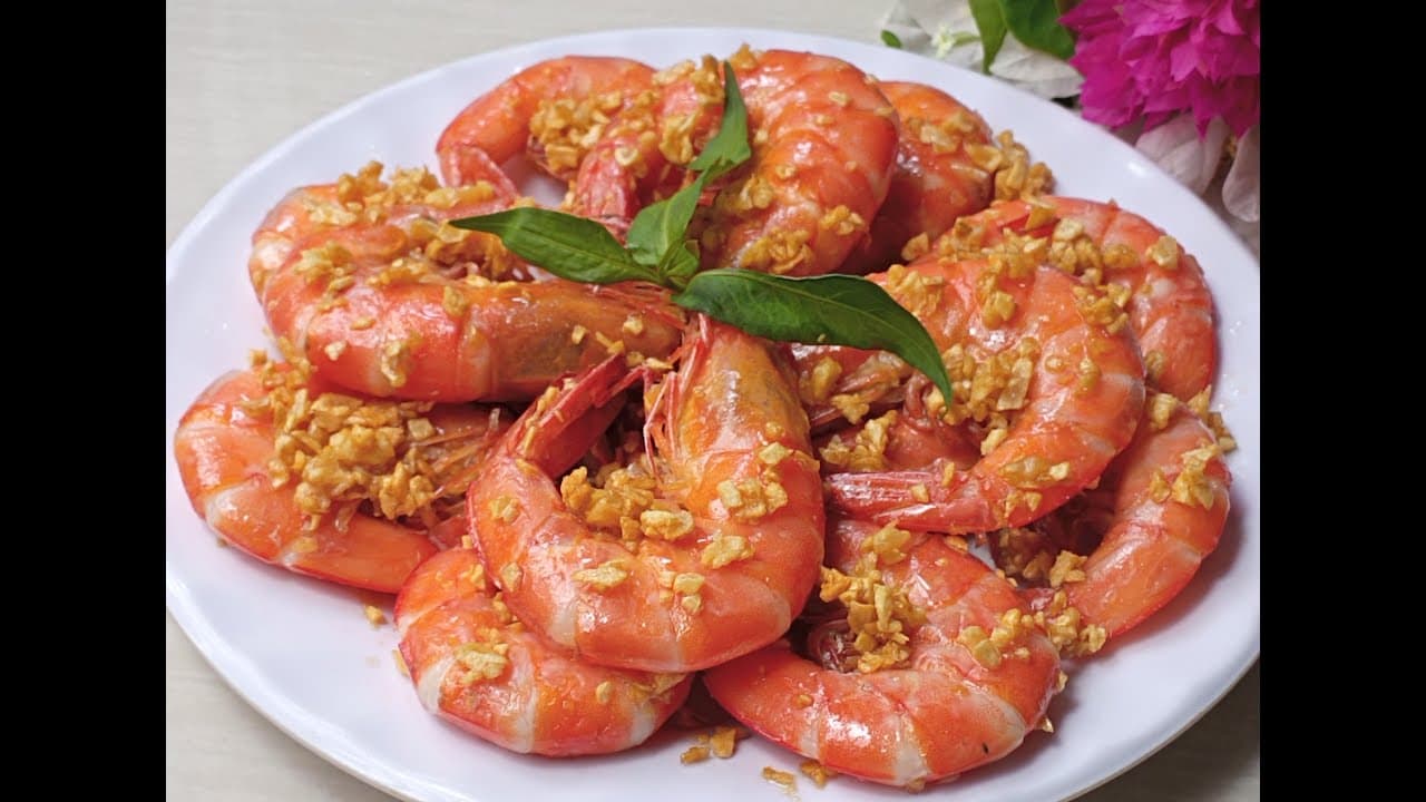 Tôm xóc tỏi