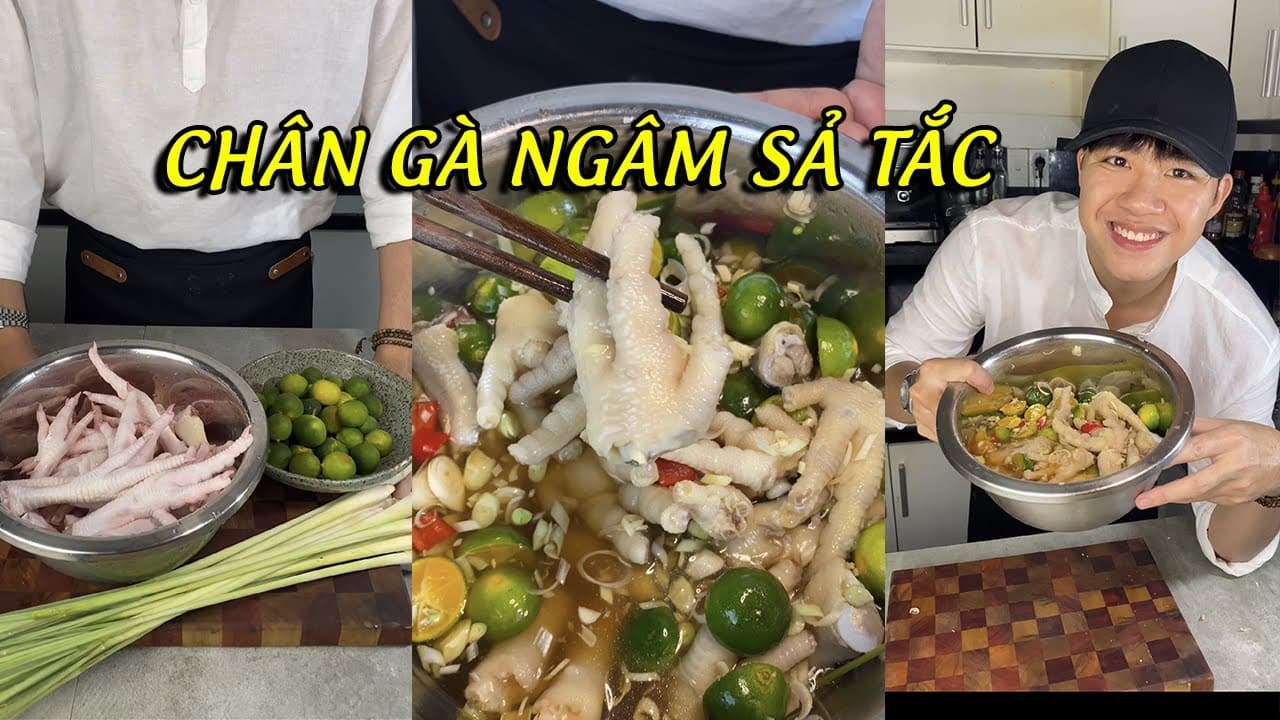 Chân gà mắm sả