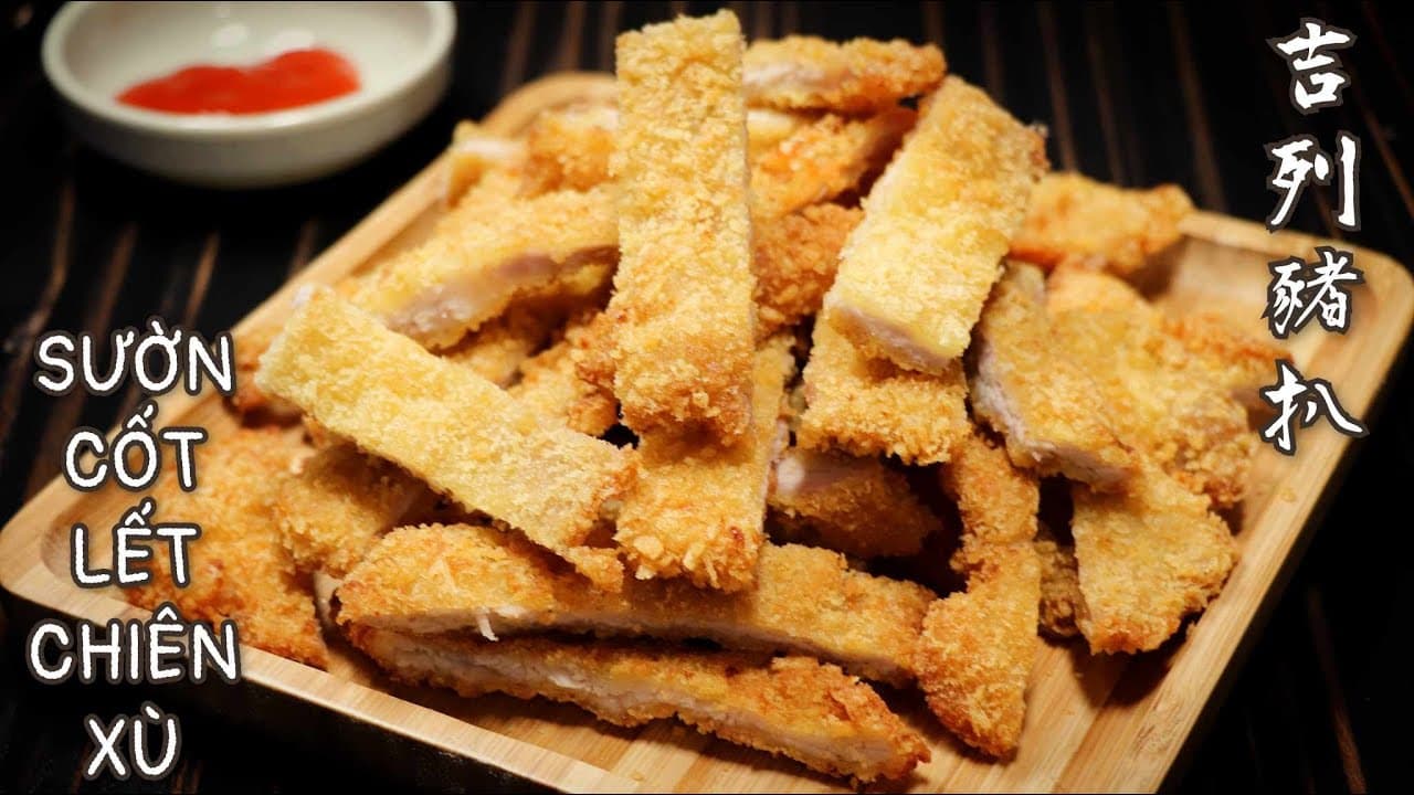 Cơm Sườn Cốt Lết Chiên Xù