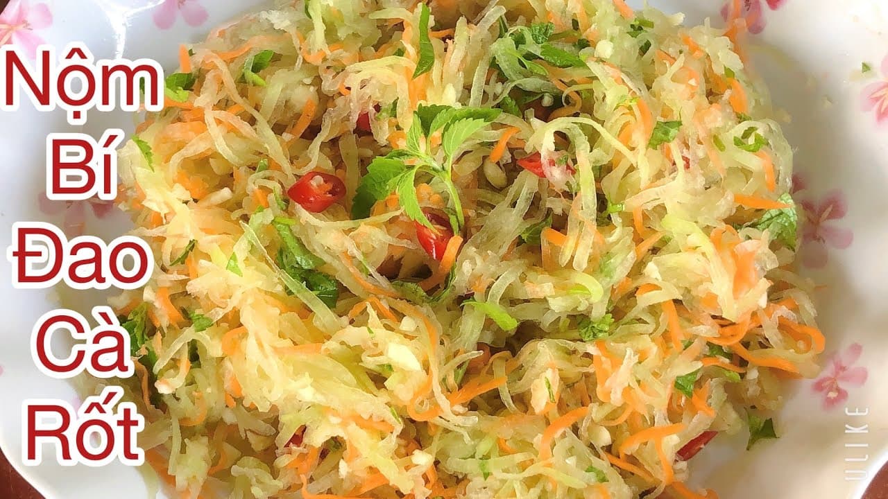 Nộm Bí Đao Cà Rốt