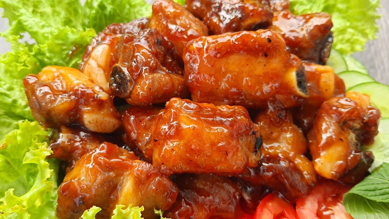 Thịt heo xào chua ngọt
