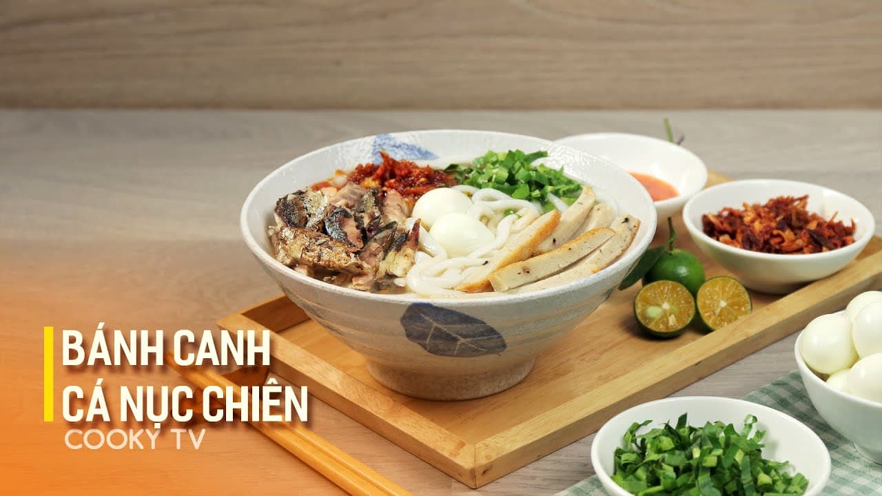 Bánh Canh Cá Nục Nướng